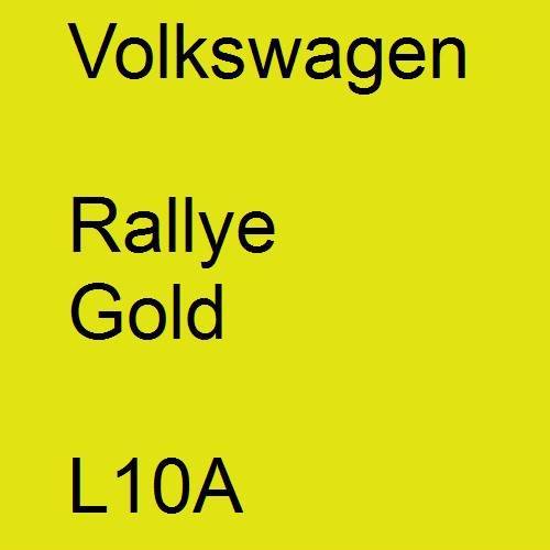 Volkswagen, Rallye Gold, L10A.